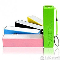Портативное зарядное устройство Power Bank 2600 mAh Зеленое