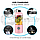 Блендер - шейкер (соковыжималка) портативный, переносной USB EveryDay Juicer Cup, 550 мл, 100W Белый корпус, фото 2