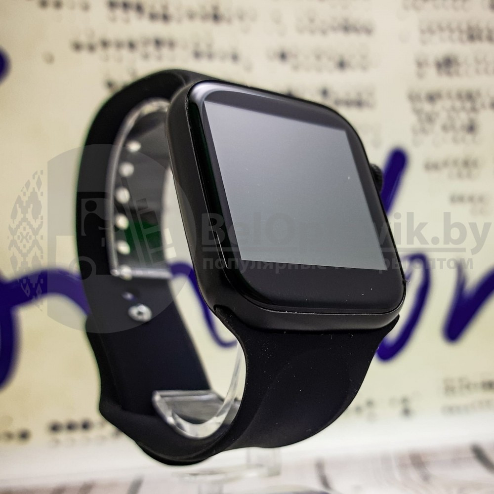 Смарт часы T500 (FT50) в стиле Aplle Watch (тонометр, датчик сердечного ритма) Синие - фото 7 - id-p181591088