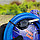 Замок противоугонный Bicycle Lock 10 х 700 мм, трос, ключи Синий, фото 7