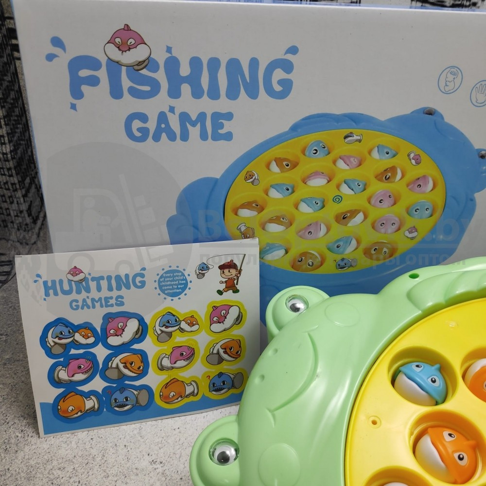 Настольная развивающая игра Рыбалка Fishing Game 685-02 (звук). Цвет MIX, 3 - фото 4 - id-p181589035
