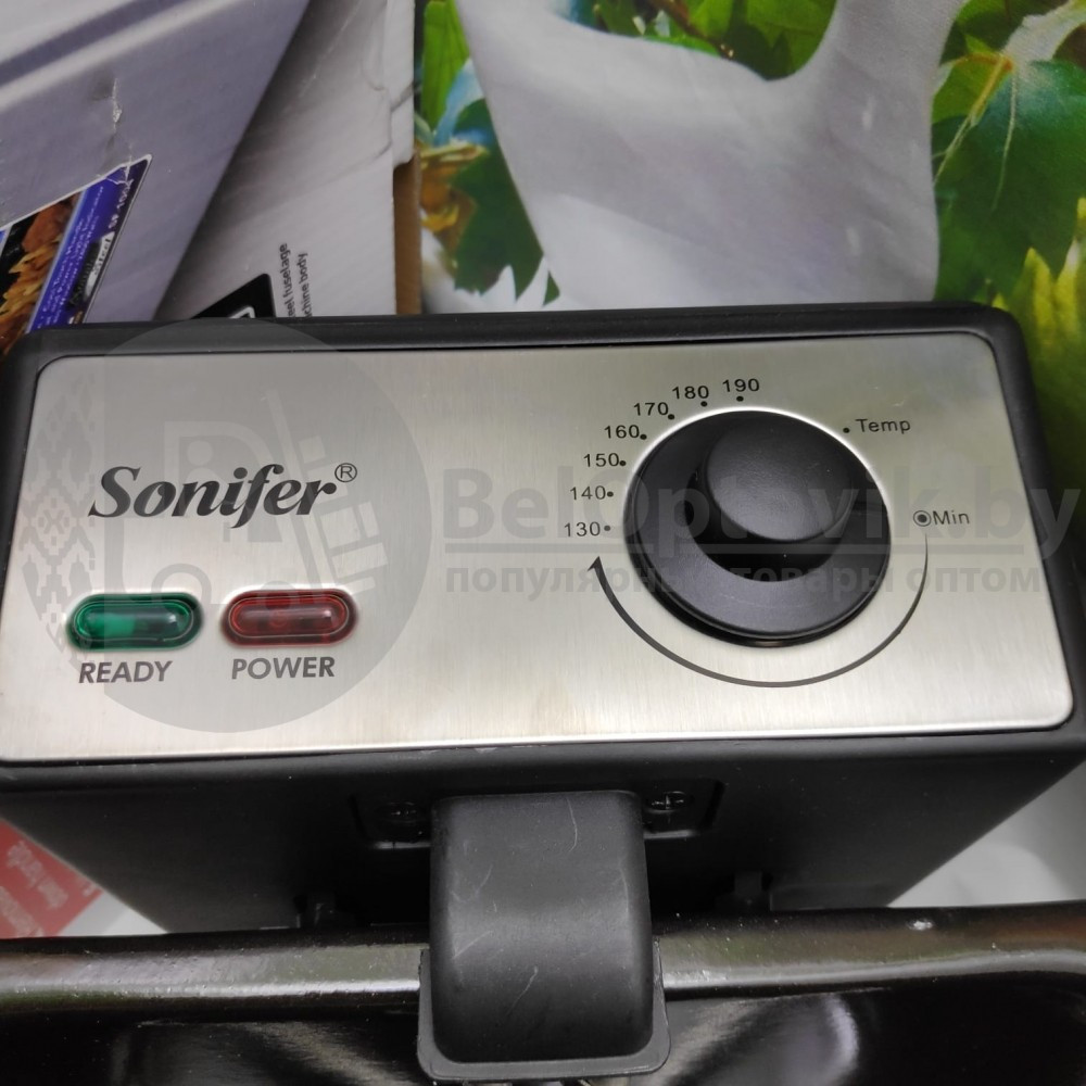 Профессиональная фритюрница Sоnifer Deep Fryer модель SF 1004 (емкость 6л) - фото 3 - id-p181589059