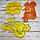 Солевая грелка Мультяшки 3. Цвета Микс Солнышко (17,5 х 17 см), фото 2