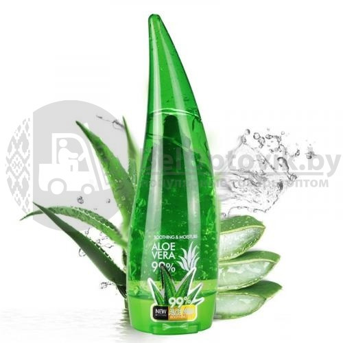 Ликвидация Универсальный гель с 99 содержанием экстракта сока алоэ вера ALOE 99 SOOTHING GEL , 160 мл - фото 10 - id-p181594597