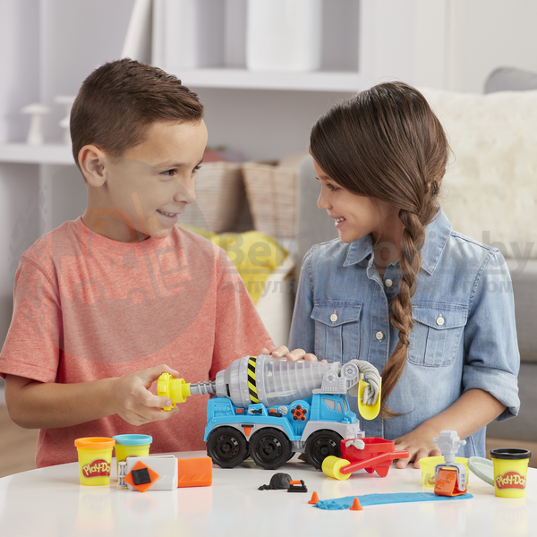 Набор игровой Play-Doh WHEELS Бетономешалка - фото 5 - id-p181592170