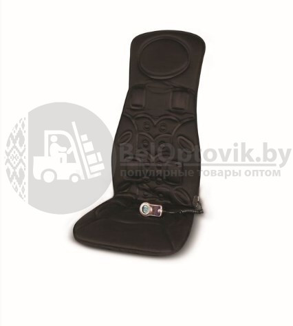 Массажная накидка BM-HT015, подогрев и встроенные магниты, чёрная (на кресло, на сидение автомобиля) - фото 2 - id-p181597052