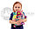 Детский плед толстовка халат - игрушка 2 в 1 Huggle Pets Hoodie Синий ушастик, фото 4