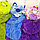 Детский плед толстовка халат - игрушка 2 в 1 Huggle Pets Hoodie Синий ушастик, фото 6
