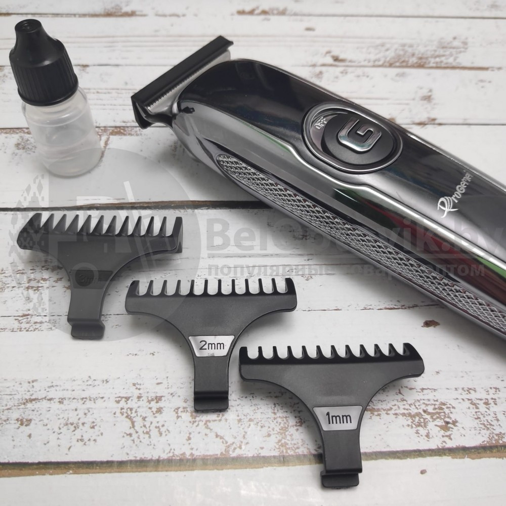 Профессиональная машинка для стрижки волос (тример) Gemei GM-6050 (ProGemei) - фото 4 - id-p181589137