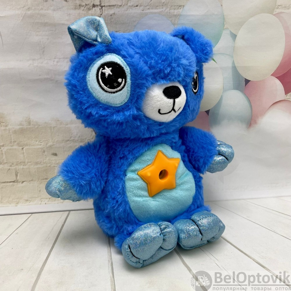 Мягкая игрушка-ночник-проектор STAR BELLY (копия) Синий Мишка - фото 8 - id-p181586192