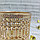 Подставка - органайзер для кистей и косметических принадлежностей Золотой орнамент 2, фото 6