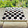 Настольная игра Пластиковые шашки в комплекте с деревянной доской, фото 6