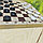 Настольная игра Пластиковые шашки в комплекте с деревянной доской, фото 7