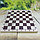 Настольная игра Пластиковые шашки в комплекте с деревянной доской, фото 9
