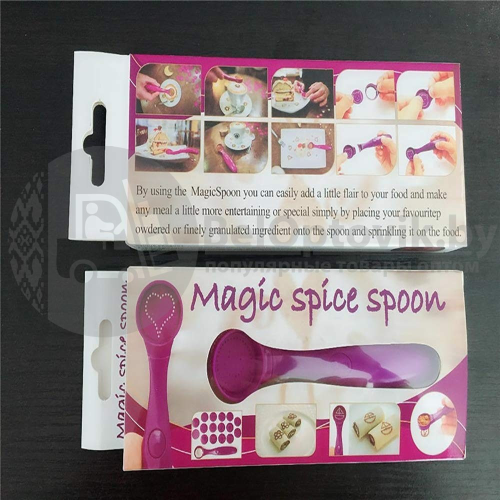 Ложечка для декорирования кофе и блюд MAGIC SPICE SPOON ( с вибрацией) - фото 2 - id-p181594765