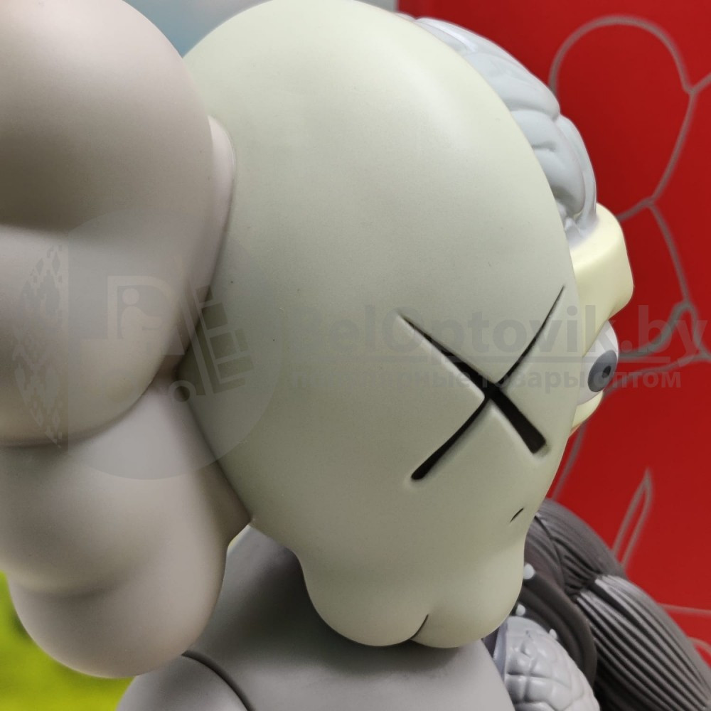 Kaws Dissected Gray Игрушка 40 см - фото 7 - id-p181594802