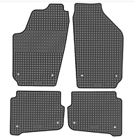 Коврики резиновые Volkswagen Polo IV (2001-2009) / Skoda Fabia IV (01-09) / VW Поло (2001-2009) (Petex)