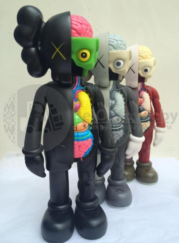 Kaws Dissected Brown Игрушка 40 см - фото 4 - id-p181594804