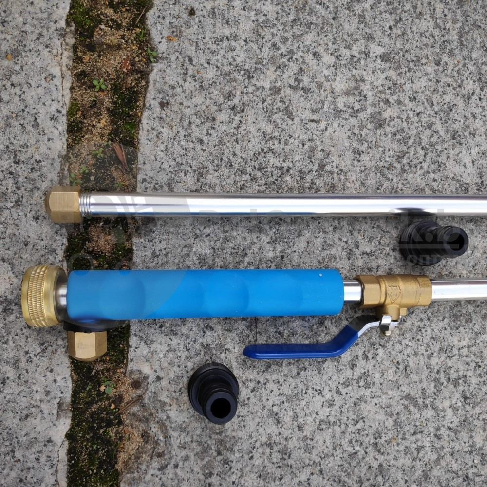 Металлическая насадка-распылитель на садовый шланг Water Jet - фото 2 - id-p181591332