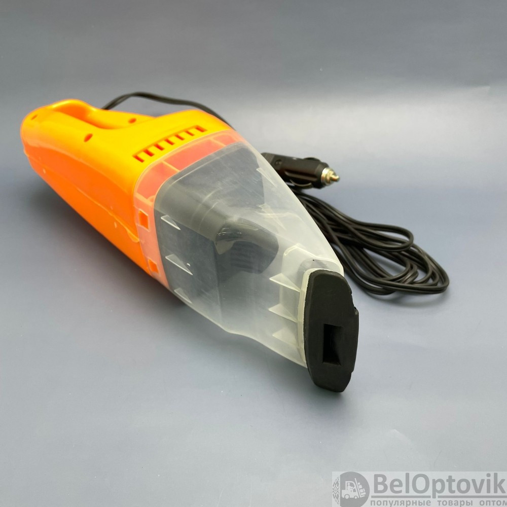 Портативный автомобильный мини пылесос Car Vacuum Cleaner (2 насадки), 100Вт - фото 4 - id-p181586292