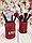 Набор кистей для макияжа в тубусе KYLIE RED/Black, RED/White 12 шт В белом тубусе с красным оформлением тубуса, фото 7