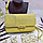 Женская сумочка - портмоне N8606 с плечевым ремнем Baellerry Young Will Show  Желтая Yellow, фото 3