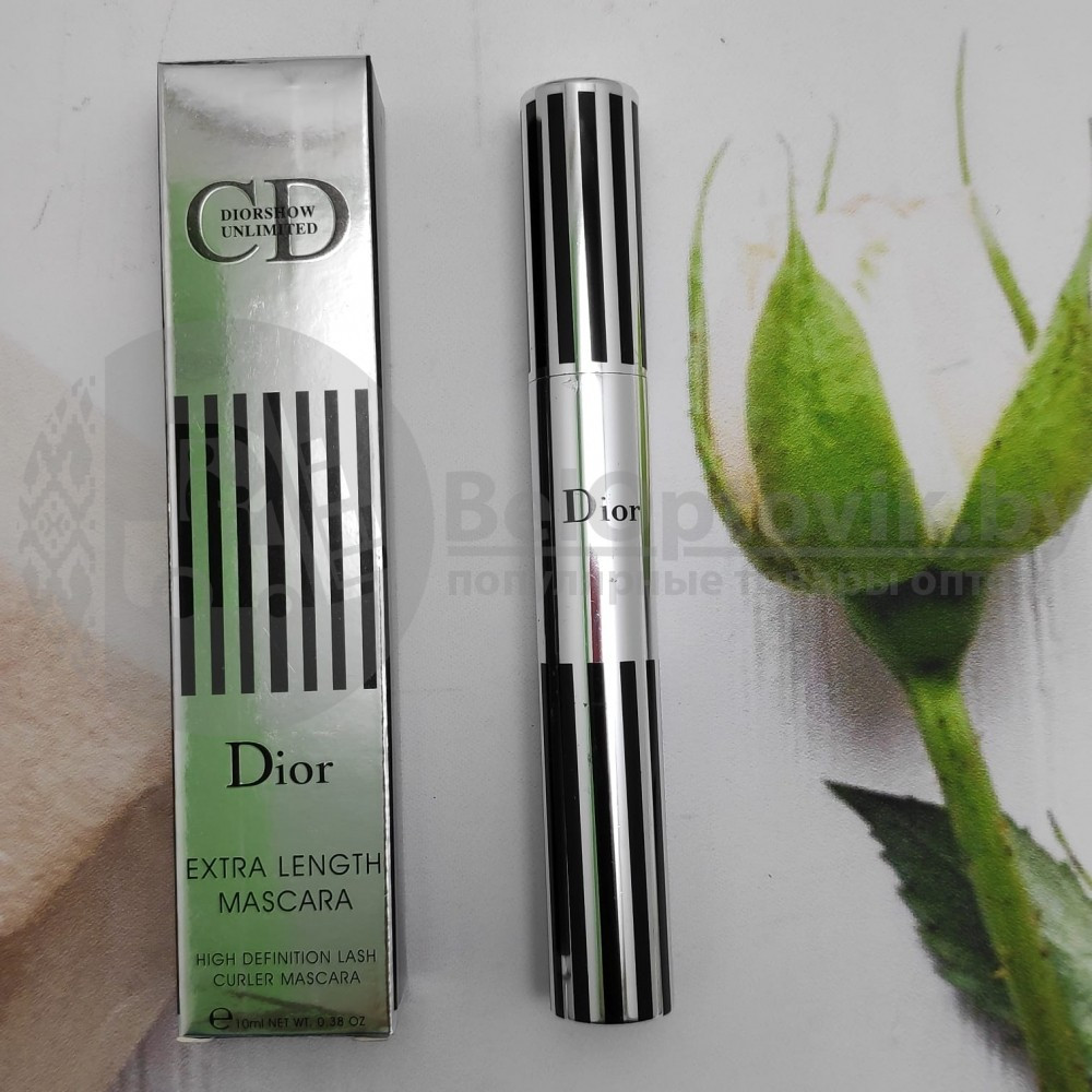 Ликвидация Подкручивающая тушь для ресниц Dior extra length Mascara, 10 ml - фото 6 - id-p181589326