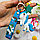 Брелок - подвеска Единорог / Моя милая Пони (кольцо, карабин, ремешок и бирка силикон) Голубая, фото 9