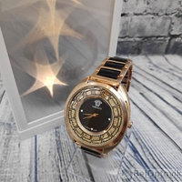 Женские наручные часы VERSACE 3137 (с перекатывающимися стразами), фото 1