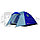 Палатка 3-х местная LanYu 1637 туристическая 22090x220x155см с тамбуром, фото 6