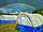Палатка 4-х местная Ангар с тамбуром LanYu 1801 туристическая 240120120x260x200см, фото 3