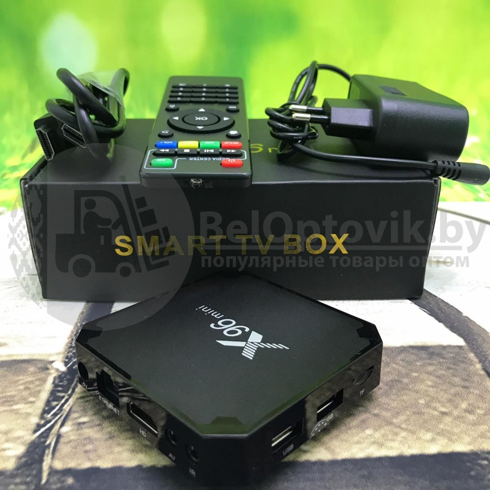 ТВ-приставка Android Smart TV Box X96 Mini 2GB/16GB Wi-FiПульт д/у - фото 5 - id-p181593649