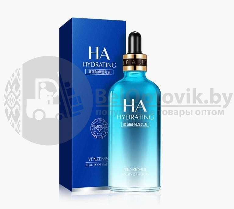 Сыворотка для лица Hydrating от VENZEN антивозрастная омолаживающая с гиалуроновой кислотой, 100 ml - фото 10 - id-p181592534