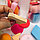 Многофункциональный набор спонжей для макияжа в пластиковом боксе  (цвет Микс), 9 штук., фото 6