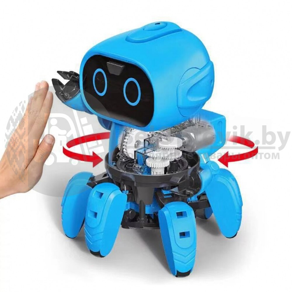 Интерактивный разумный робот-конструктор Small Six Robot - фото 4 - id-p181592590