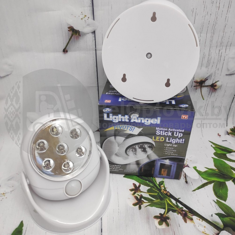 Беспроводная светодиодная лампа с датчиком движения Light Angel - фото 6 - id-p181595027