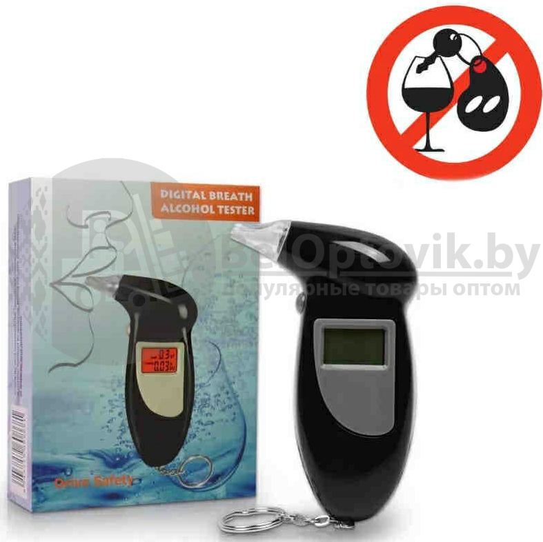 Надёжный алкотестер Digital Breath Alcohol Tester - фото 3 - id-p181595051