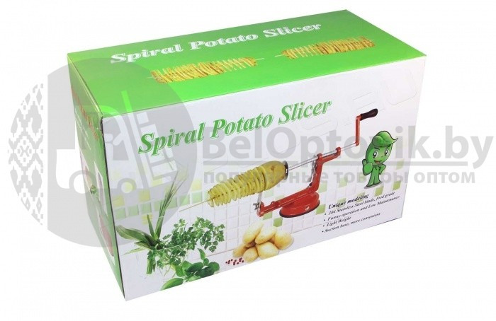 Машинка для резки картофеля спиралью Spiral Potato Slicer - фото 2 - id-p181595053