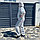 Одноразовый защитный хозяйственно - бытовой комбинезон Каспер с капюшоном, 60 г/м спанбонд, фото 6