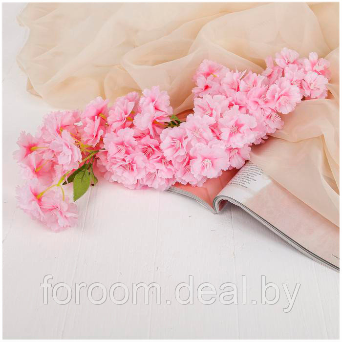 Цветок искусственный "Японская вишня розовая" 88 см СимаГлобал  4142737