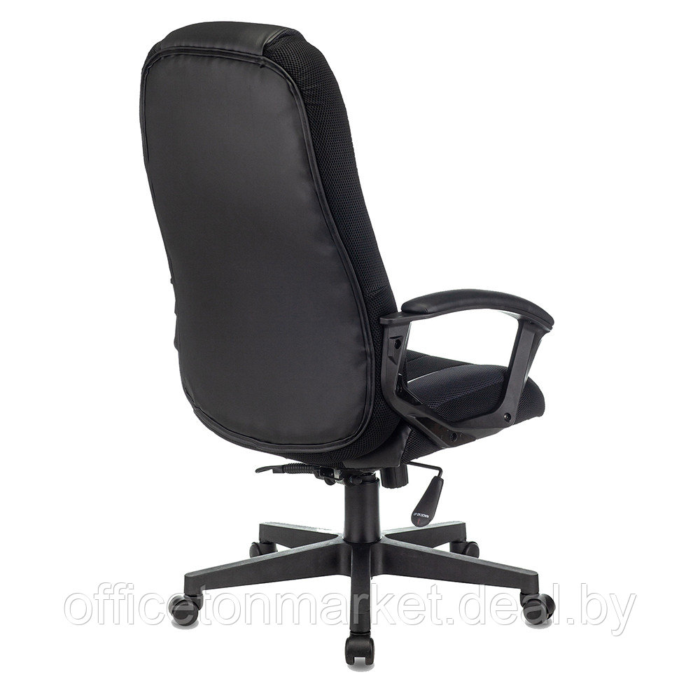Кресло игровое "Бюрократ Zombie 9", текстиль, экокожа, пластик, черный,серый - фото 4 - id-p181608724