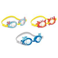 Забавные очки для плавания 55610 Intex от 3 до 8 лет