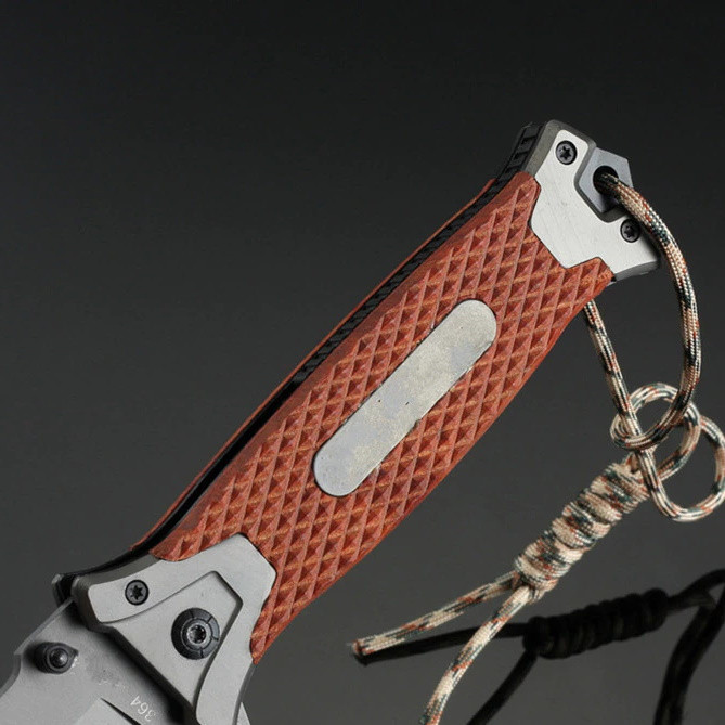 Нож Browning 364 коричневый со шнурком - фото 5 - id-p181634841
