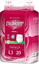 Трусы впитывающие для взрослых Dr.Skipp Light L3