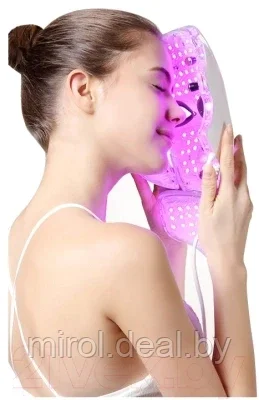Светодиодная маска для омоложения кожи лица Gezatone m1090 / 1301247 - фото 4 - id-p181636718
