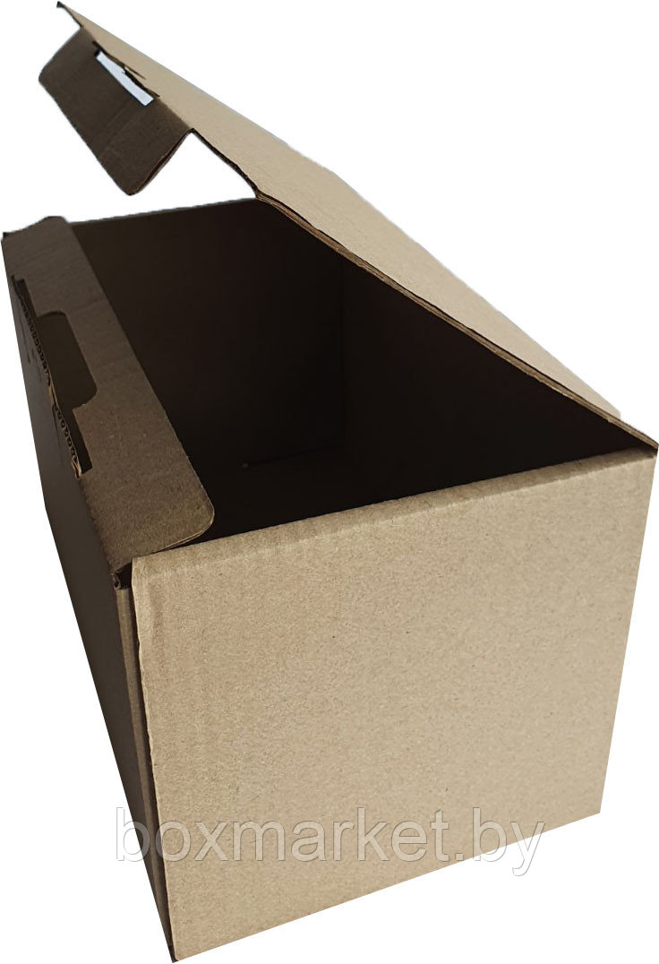 Коробка самосборная 275х180х175 мм бурая fefco 0470 из гофрокартона 3 мм Т22 - фото 1 - id-p181638488