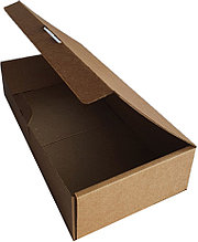 Коробка самосборная    310х155х70  мм  бурая  fefco 0470 из микрогофрокартона 1,5 мм Т23
