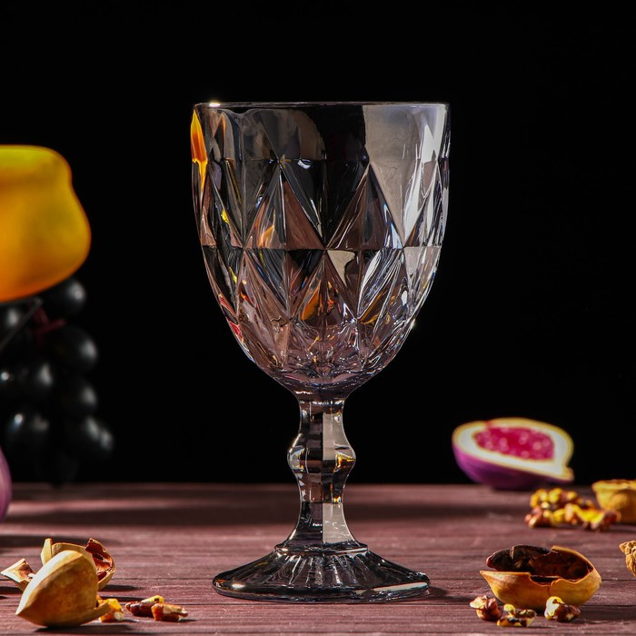 Набор питьевой из стекла «Круиз», 7 предметов: кувшин 1,1 л, бокалы 300 мл, 6 шт, цвет серый - фото 4 - id-p181644129