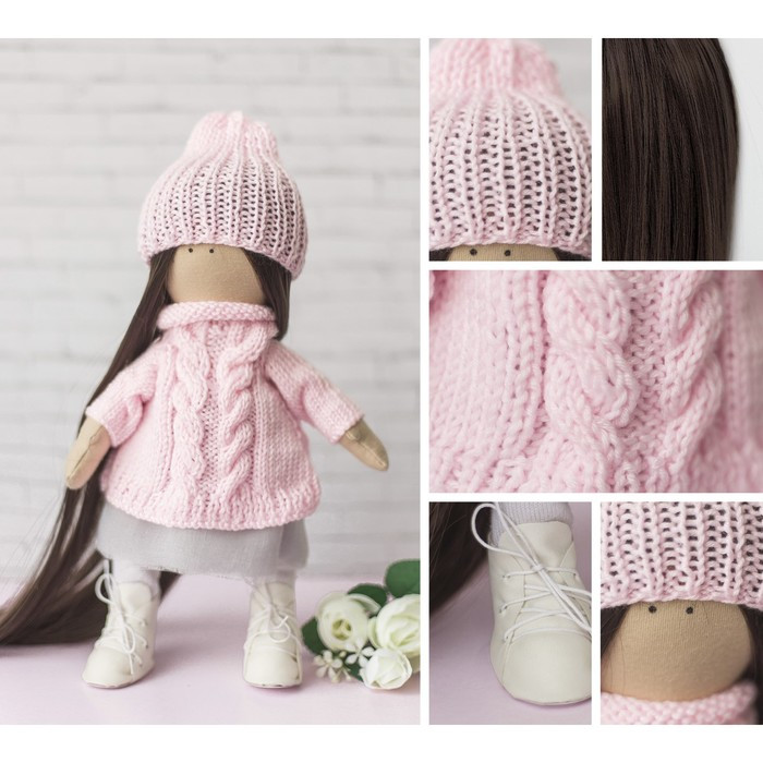 Набор для шитья. Интерьерная кукла «Мика», 30 см - фото 1 - id-p181641657