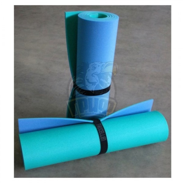 Коврик двухслойный Экофлекс 8 мм (бирюзовый/голубой) (арт. 85200991)